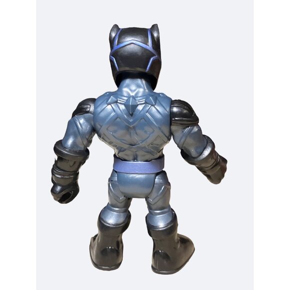 Hasbro 2018 Playskool Marvel Super Hero Adventures Black Panther 5” Figure Toy - Picture 4 of 9